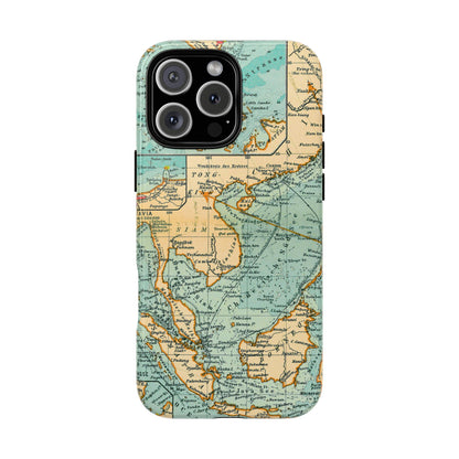 South China Sea Antique Map iPhone Case