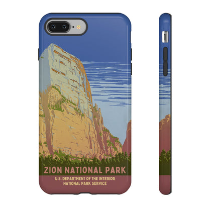 Zion National Park Retro iPhone Case
