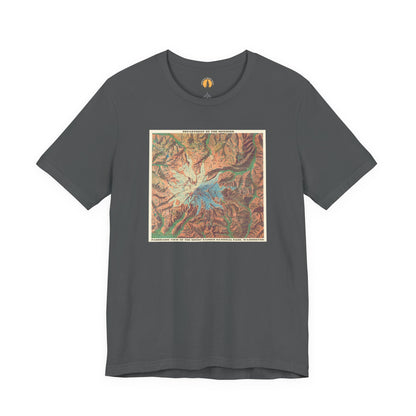 Mount Rainier Vintage Map Tee
