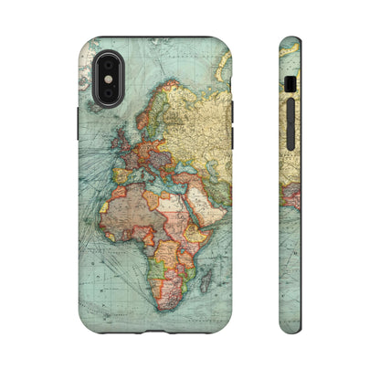 World Map iPhone Case