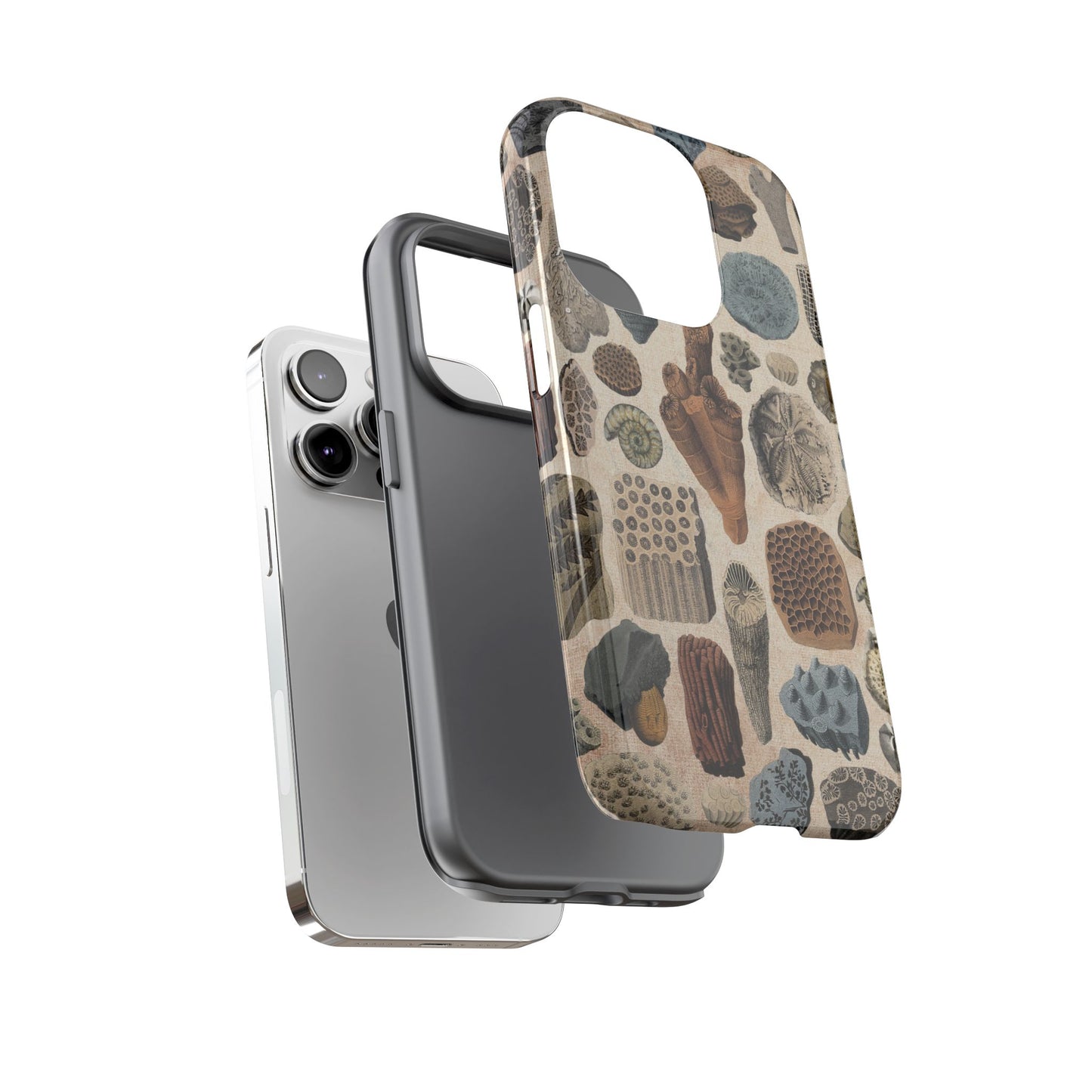 Fossils Antique Illustrations iPhone Case
