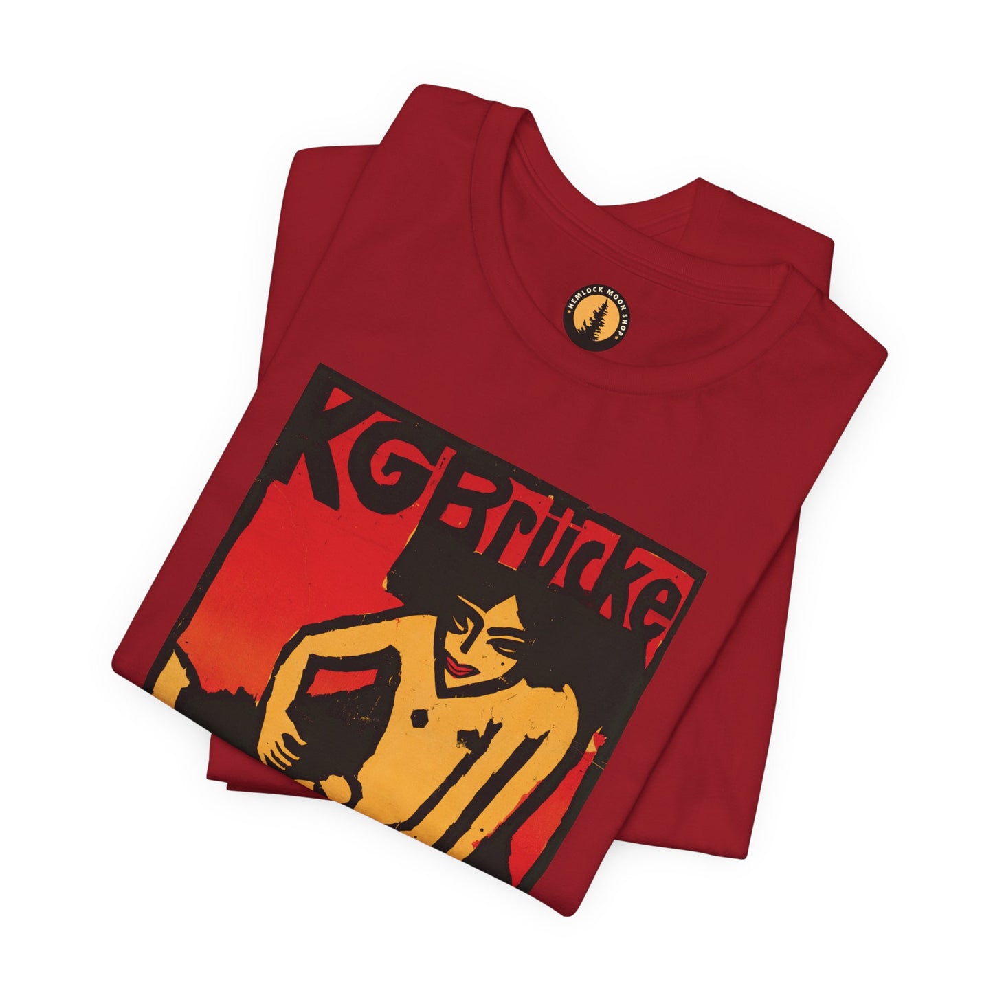 Die Brücke German Expressionism Art Tee | Ernst Ludwig Kirchner