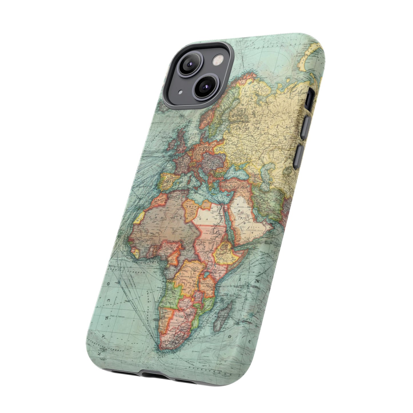 World Map iPhone Case
