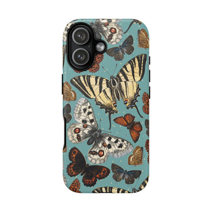 Butterflies Vintage Illustration iPhone Case