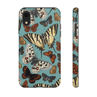 Butterflies Vintage Illustration iPhone Case