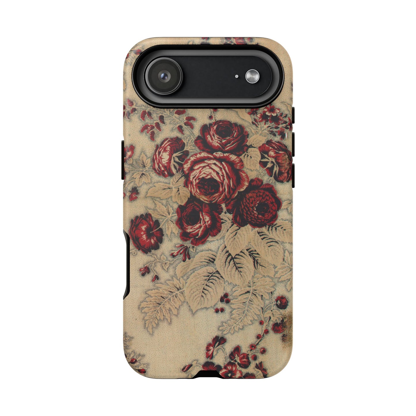 Red Roses Vintage iPhone Case