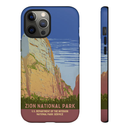 Zion National Park Retro iPhone Case