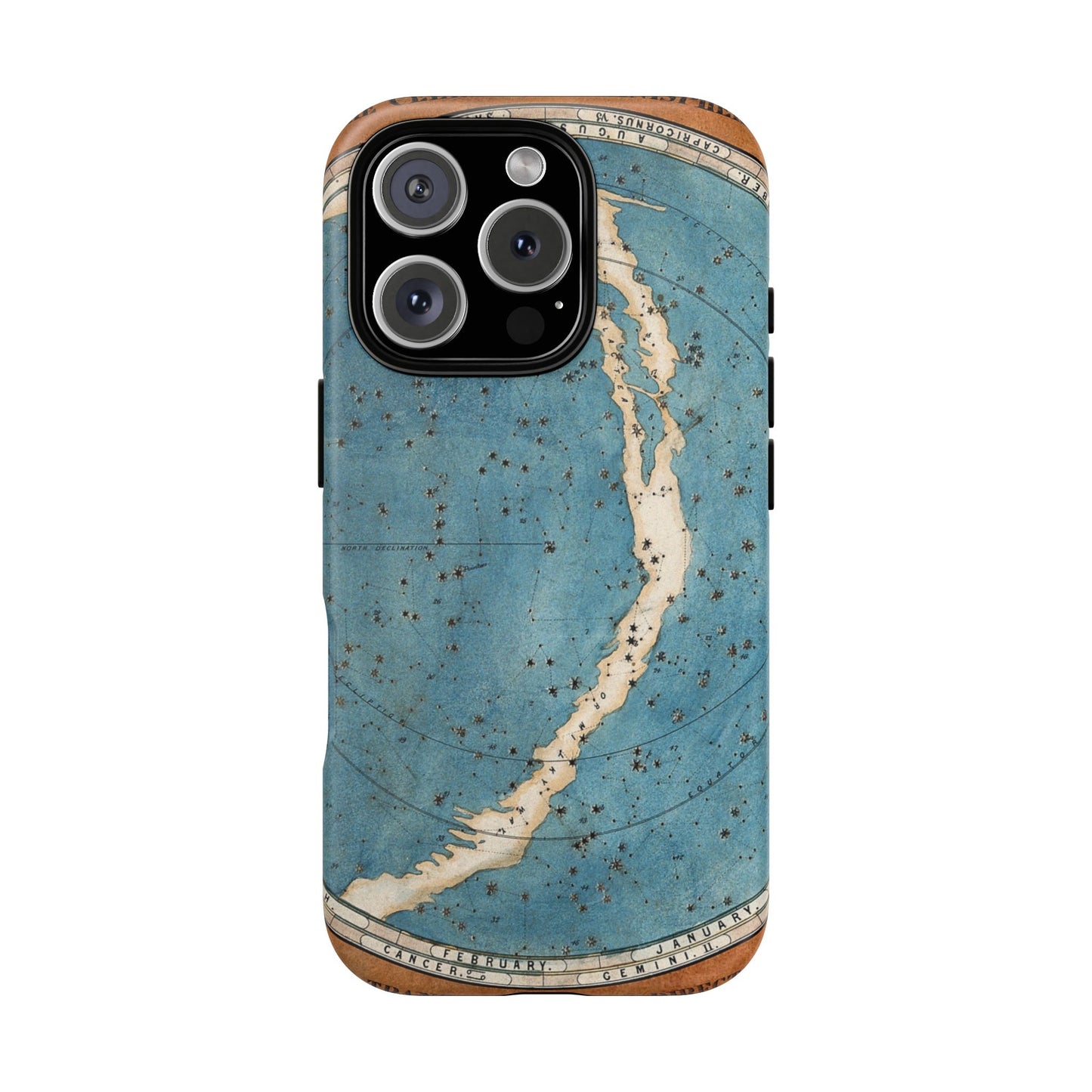 Vintage Star Map Celestial iPhone Case