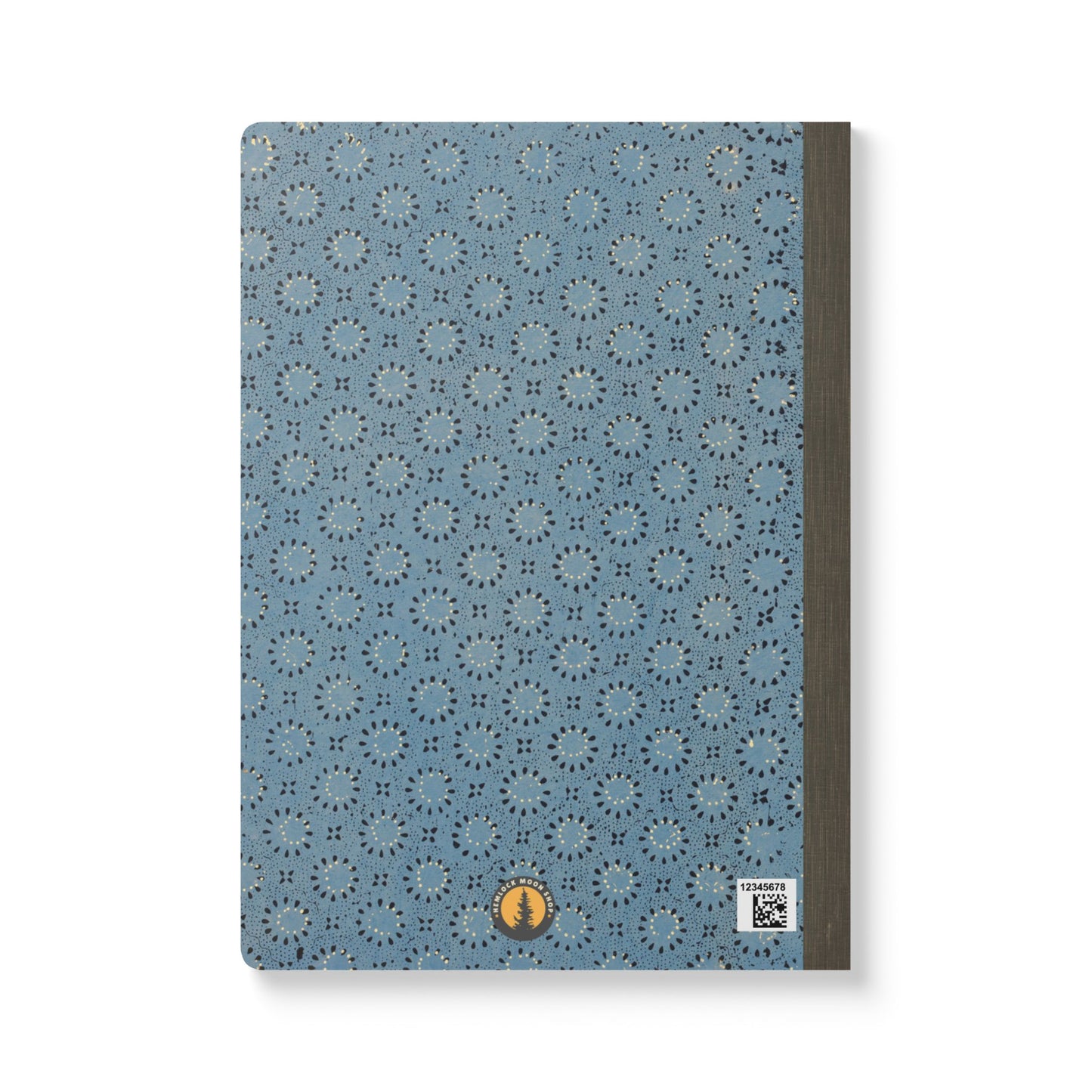 Fossils Vintage Blue Softcover Notebook