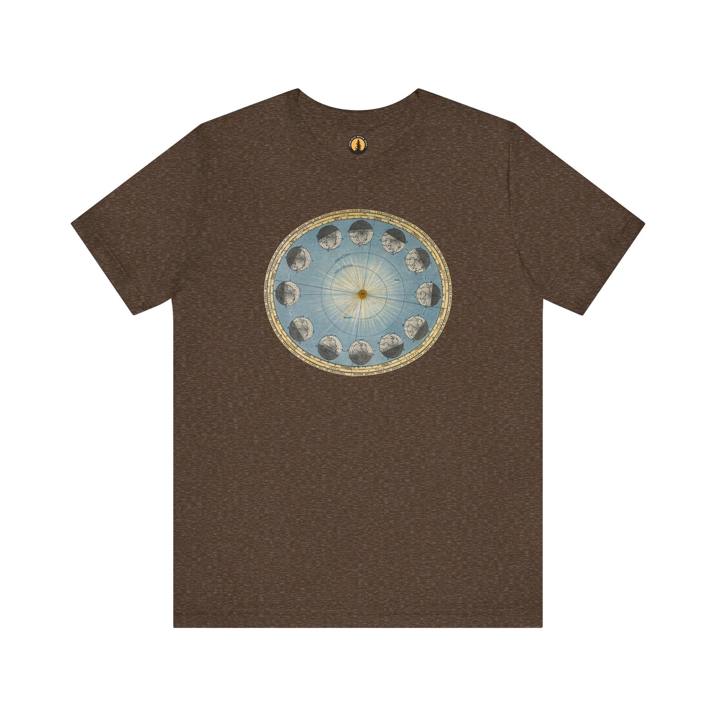 Earth's Orbit Vintage Astronomy Art Tee