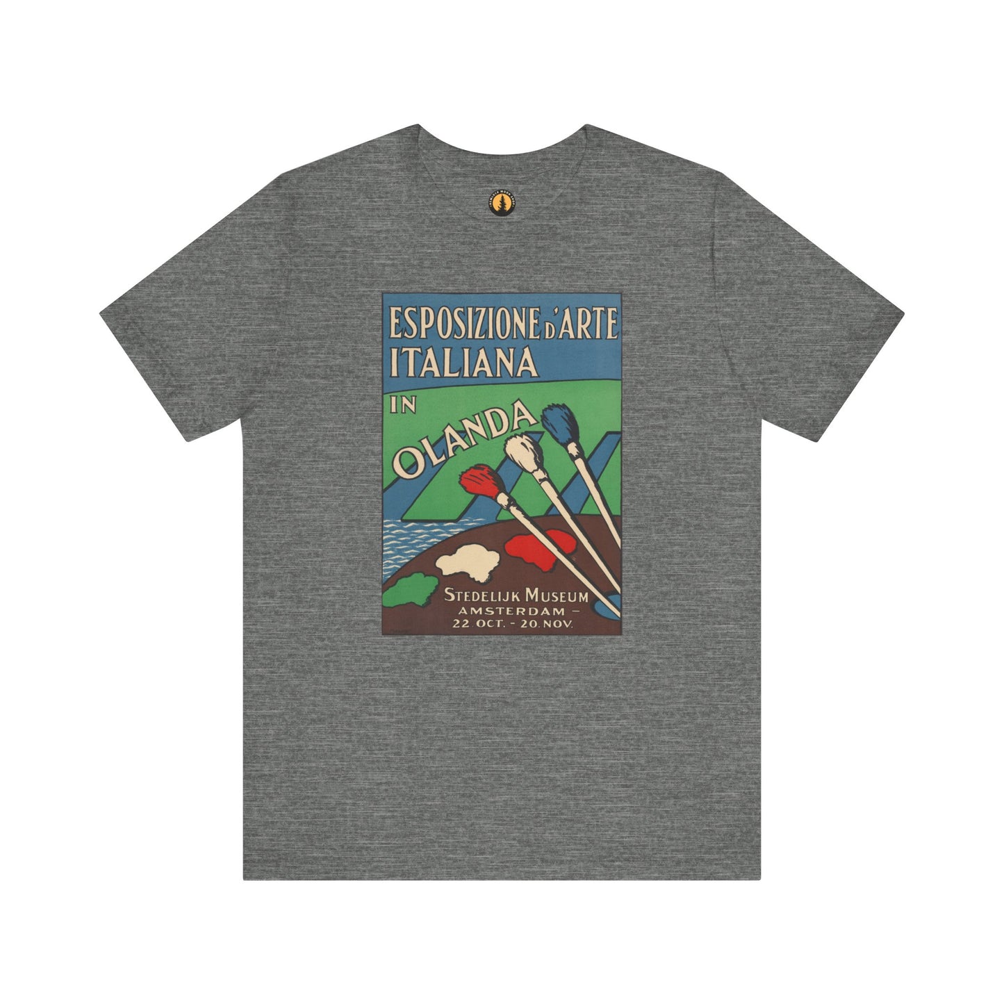 Amsterdam Art Exhibition Antique Poster Tee