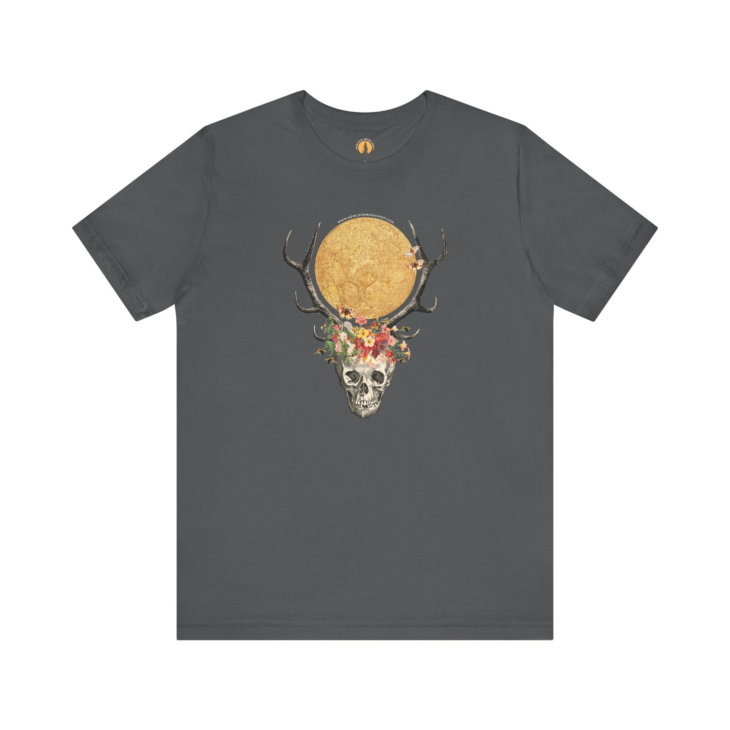 Bohemian Skull & Antlers Tee