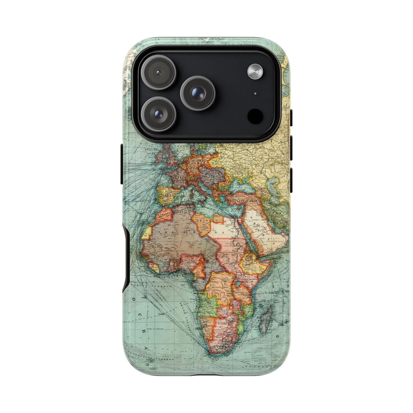 World Map iPhone Case