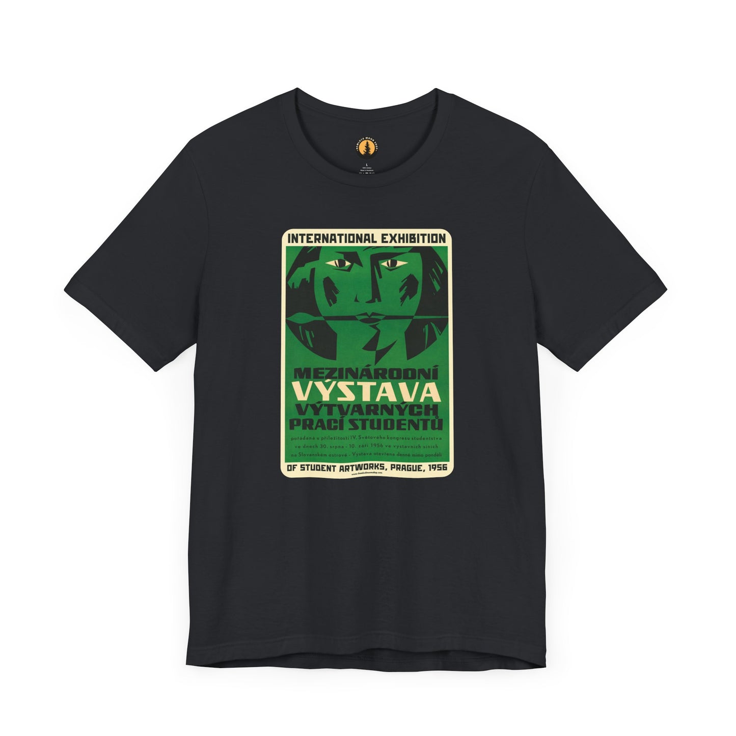 Prague Art Exhibition Vintage Tee