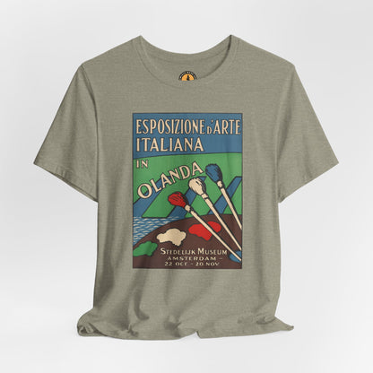 Amsterdam Art Exhibition Antique Poster Tee