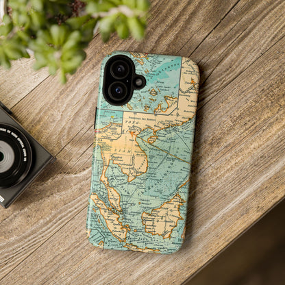 South China Sea Antique Map iPhone Case