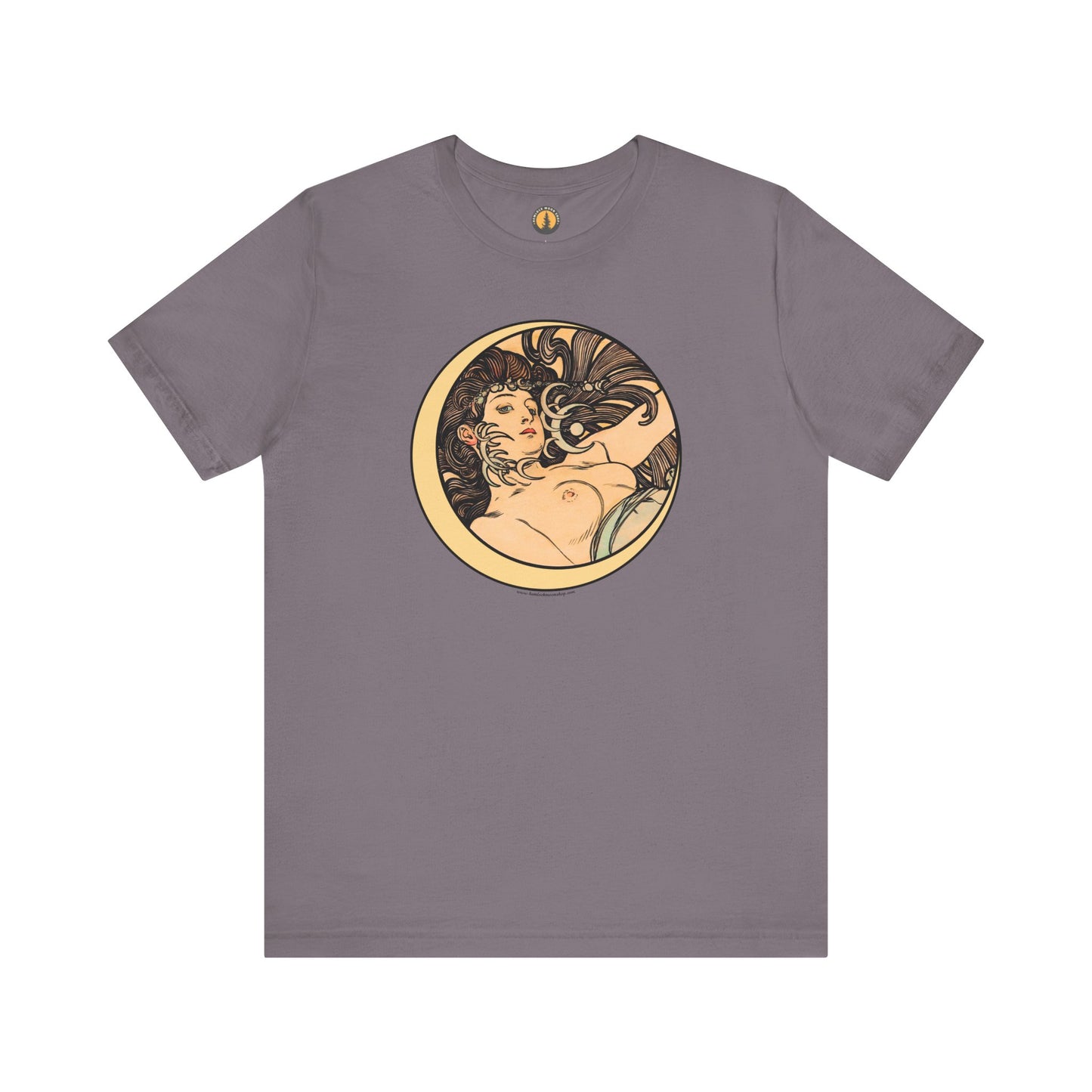 Alphonse Mucha Moon Tee