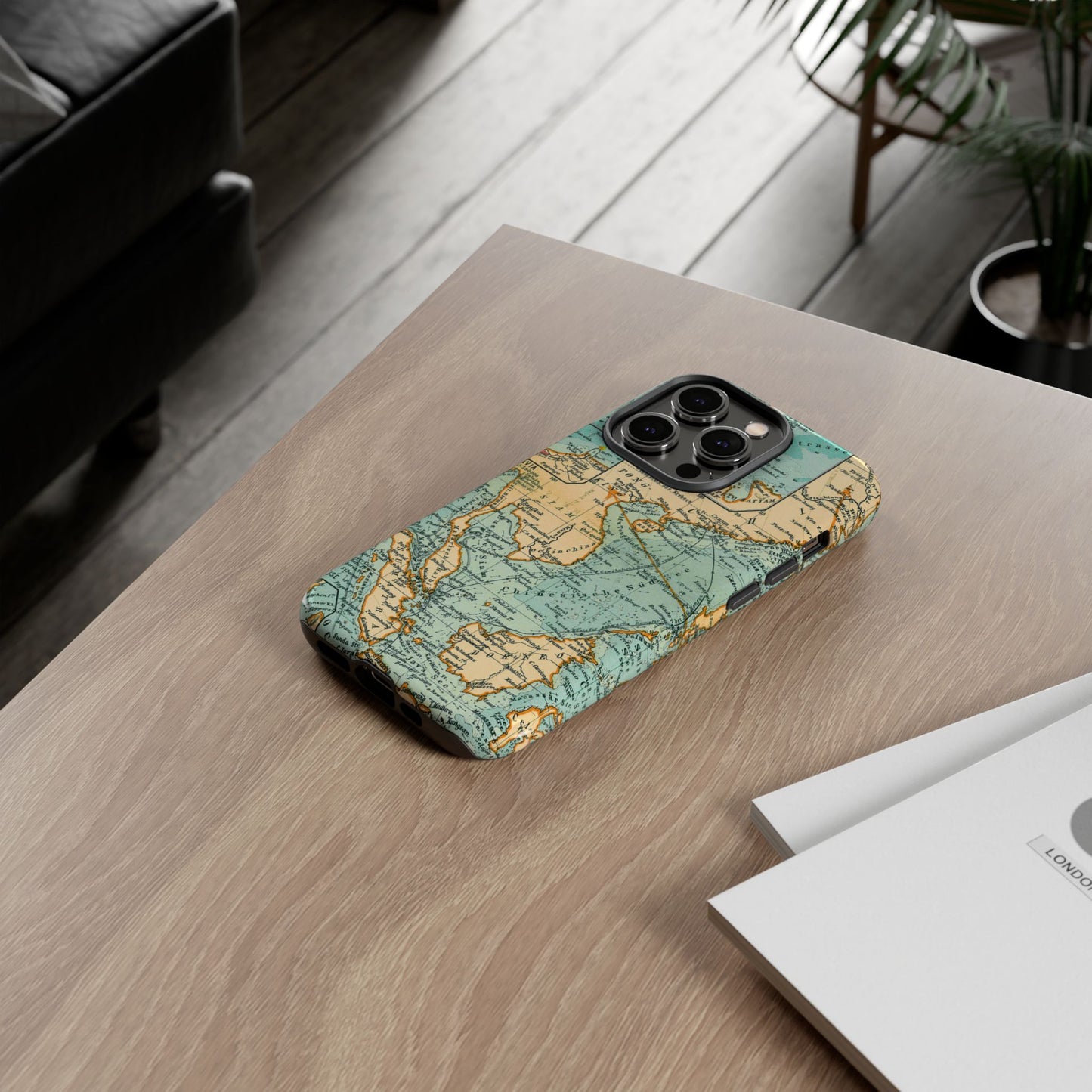 South China Sea Antique Map iPhone Case
