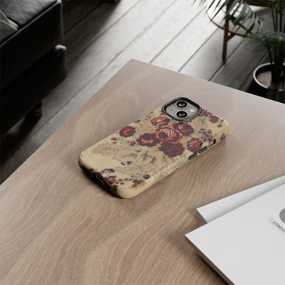 Red Roses Vintage iPhone Case