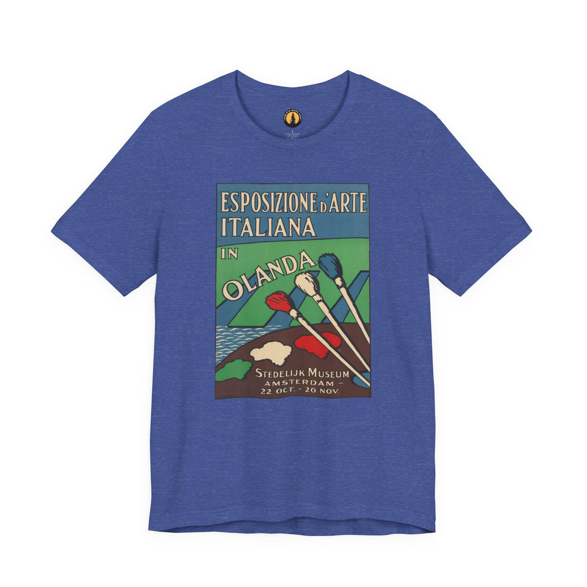 Amsterdam Art Exhibition Antique Poster Tee