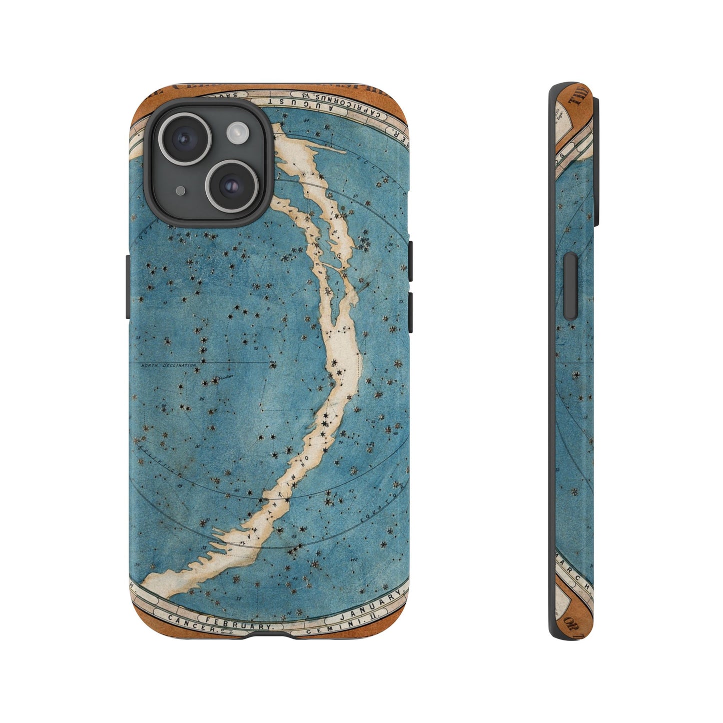 Vintage Star Map Celestial iPhone Case