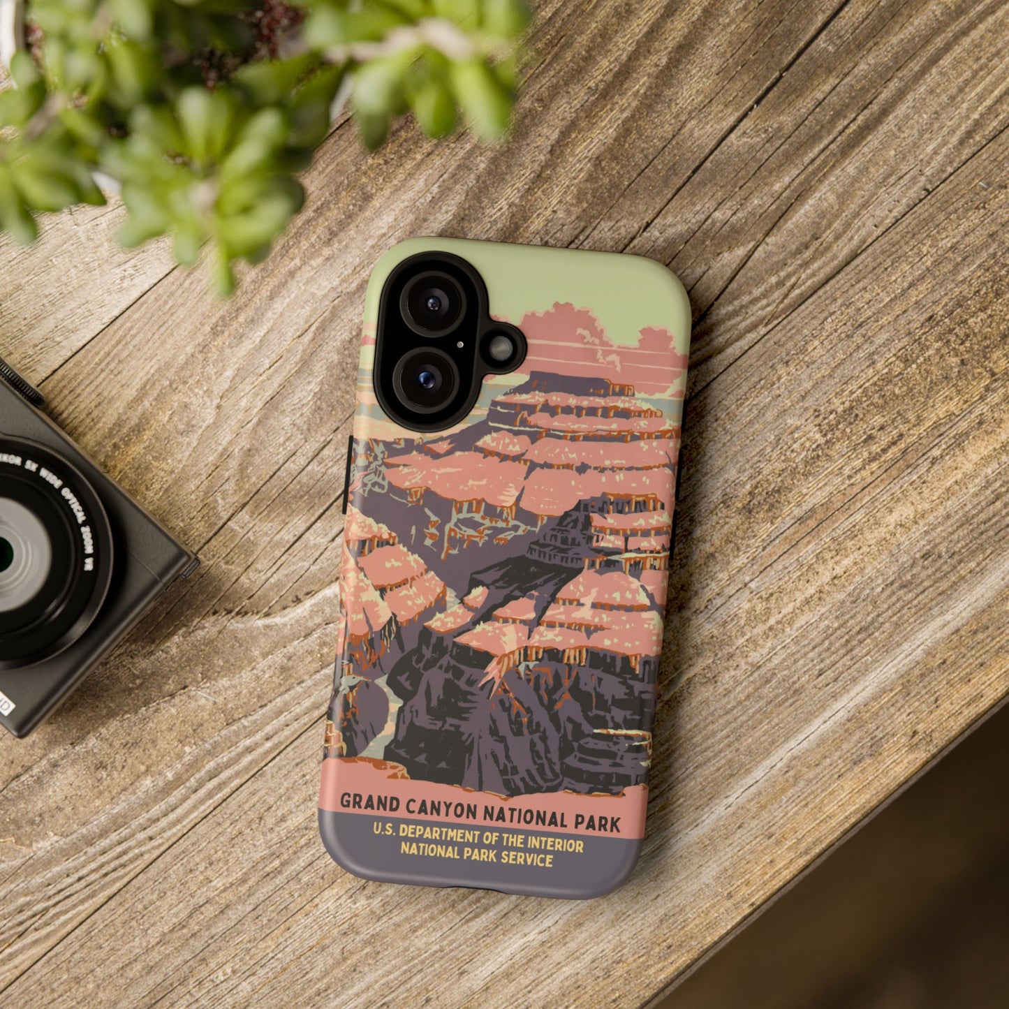 Grand Canyon National Park Retro iPhone Case