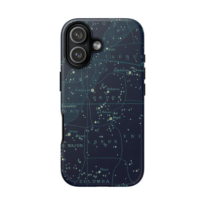 Stargazer Orion iPhone Case | Vintage Constellations Map