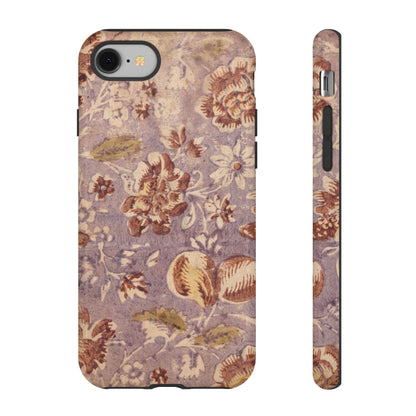 Vintage Lavender & Rose Fruit & Floral iPhone Case