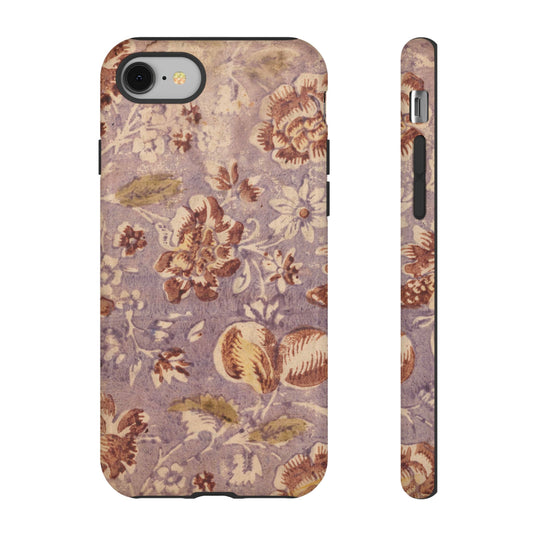 Vintage Lavender & Rose Fruit & Floral iPhone Case
