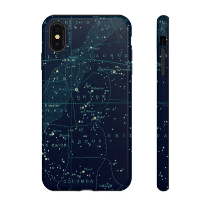 Stargazer Orion iPhone Case | Vintage Constellations Map