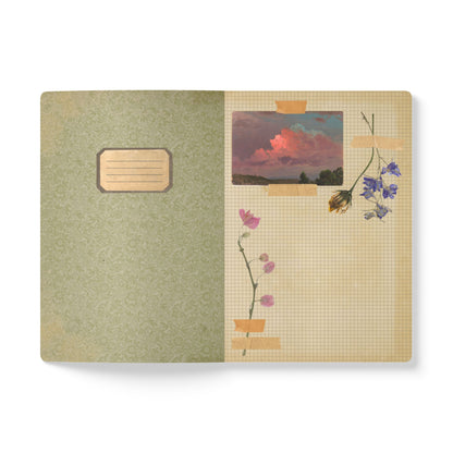 Summer Meadow Vintage Field Notes | Softcover Journal with Inside Illustrations