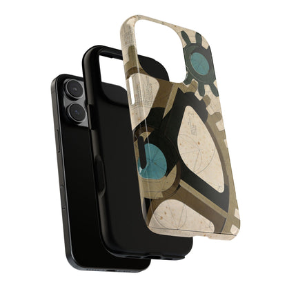 Antique Industrial Cog Wheels iPhone Case