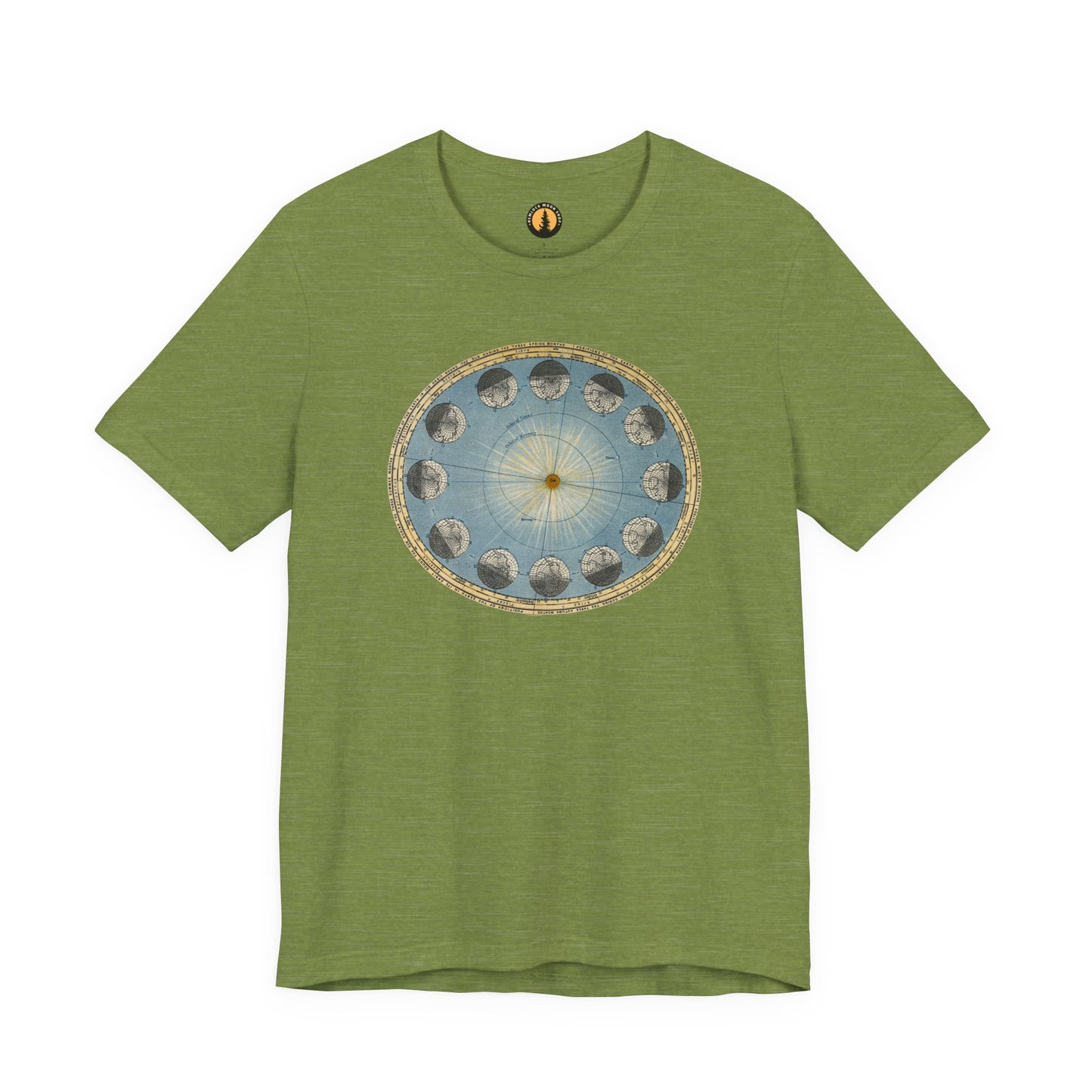 Earth's Orbit Vintage Astronomy Art Tee