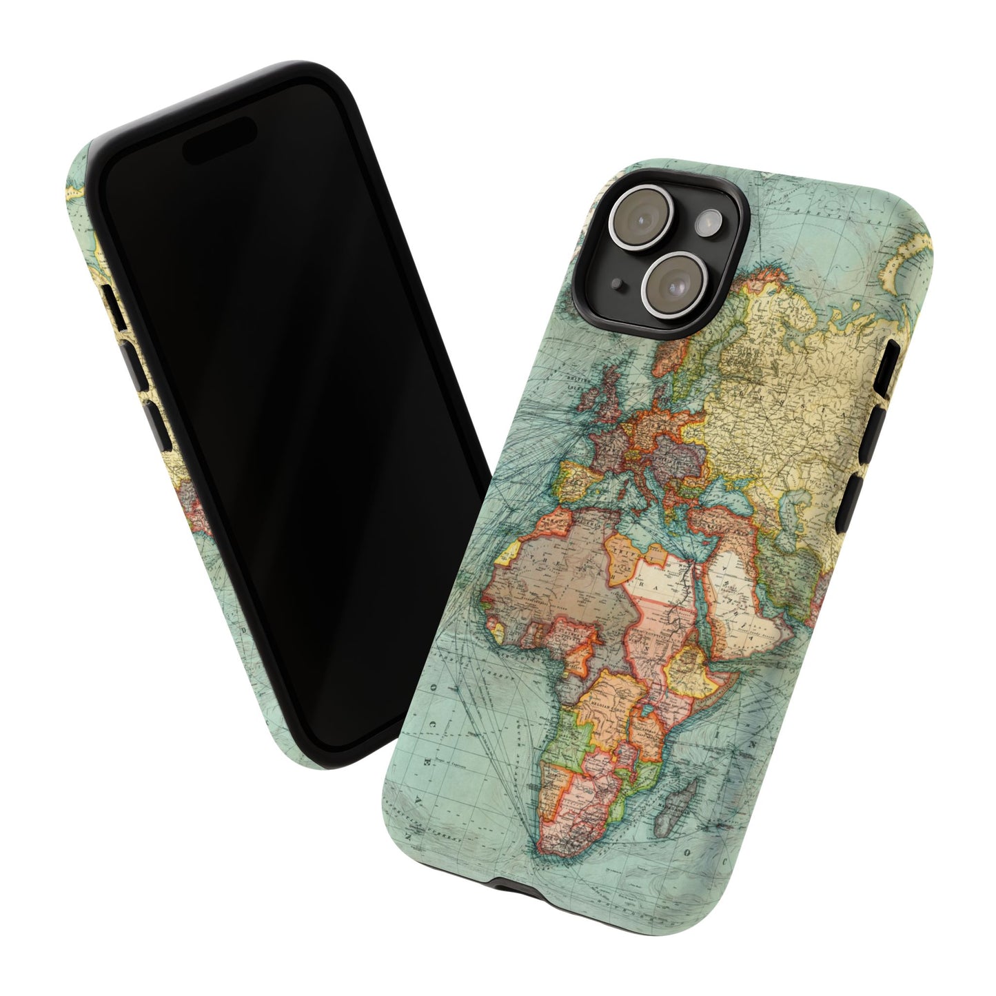 World Map iPhone Case
