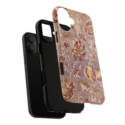 Vintage Lavender & Rose Fruit & Floral iPhone Case