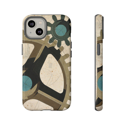 Antique Industrial Cog Wheels iPhone Case
