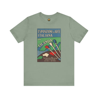 Amsterdam Art Exhibition Antique Poster Tee