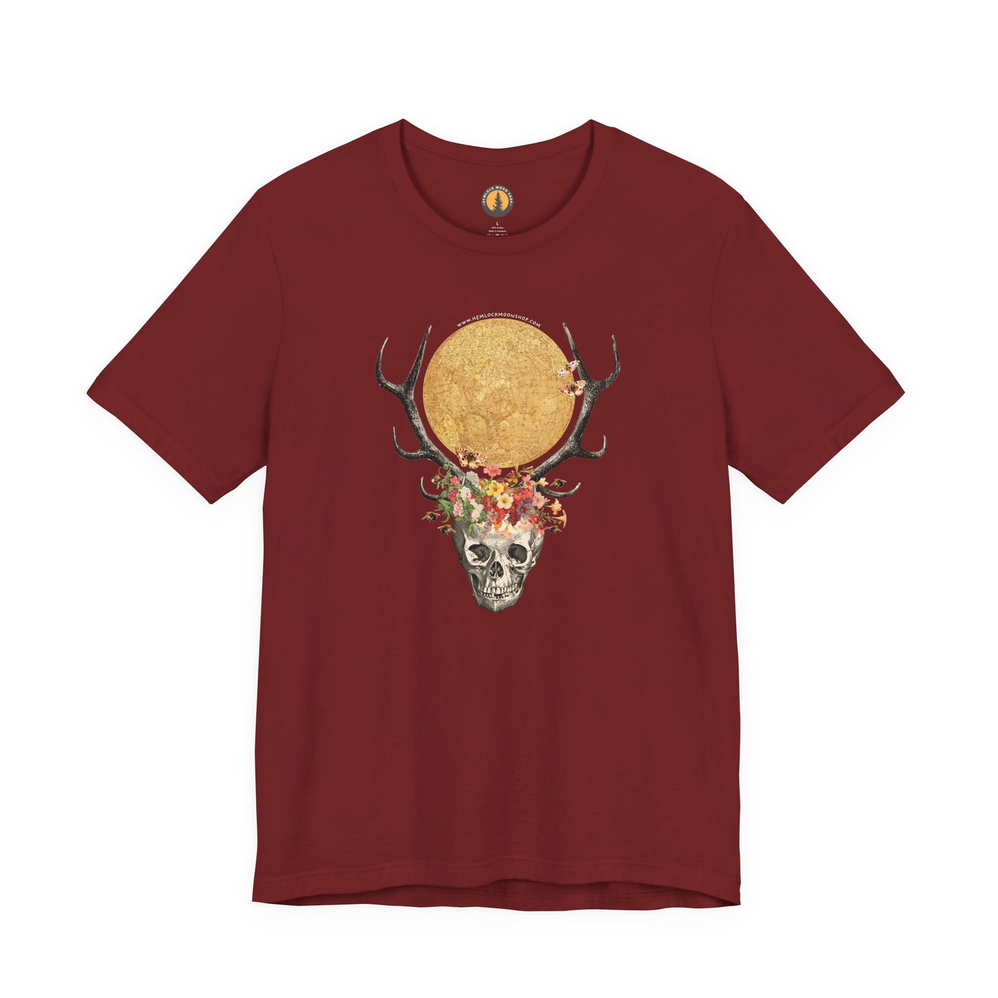 Bohemian Skull & Antlers Tee