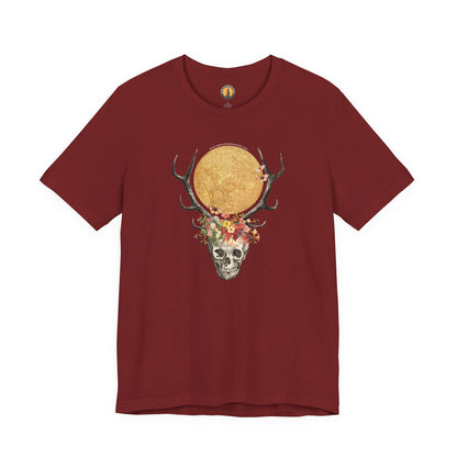 Bohemian Skull & Antlers Tee