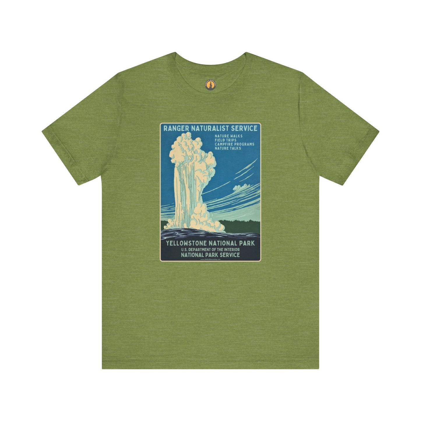 Yellowstone National Park Vintage Art Tee