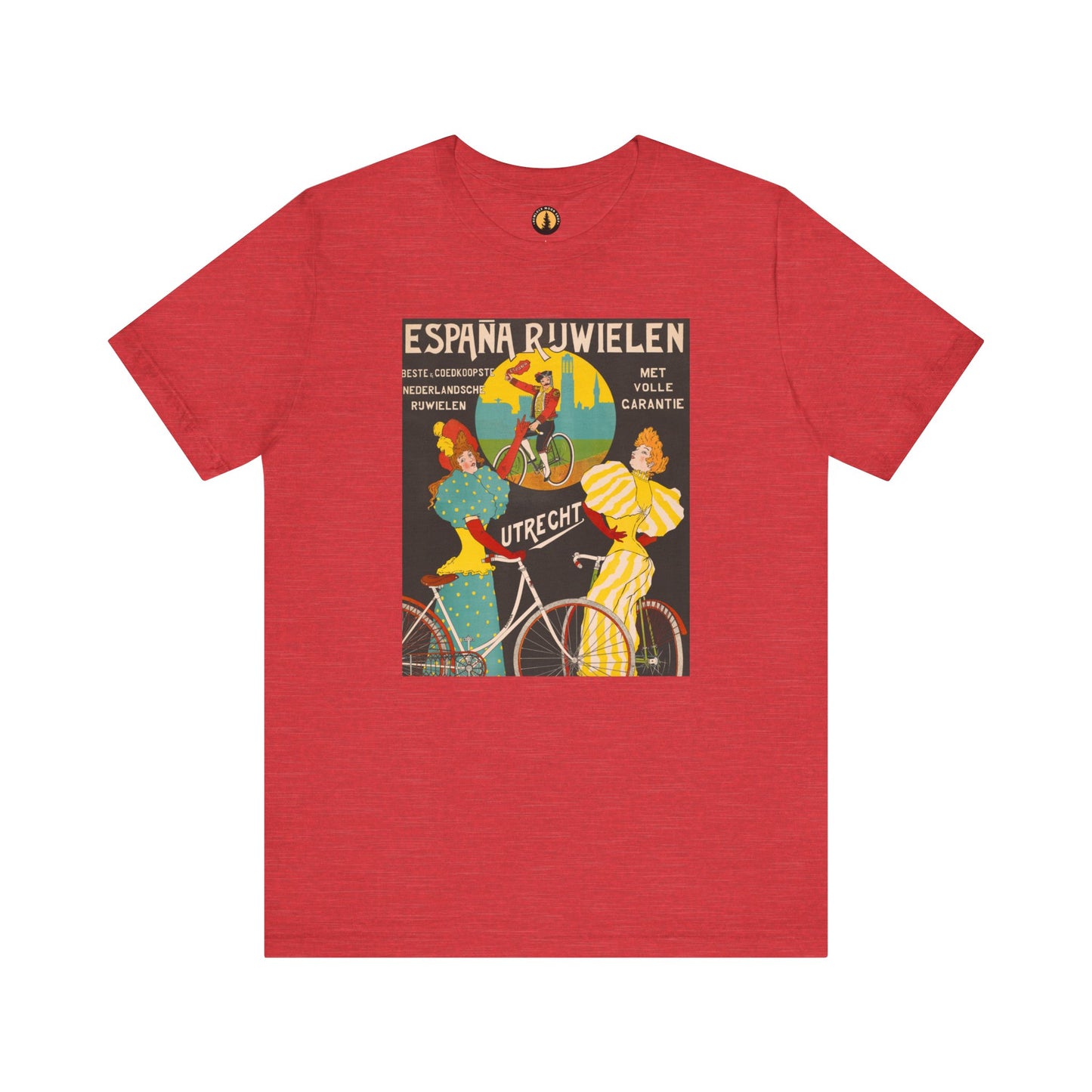 Retro Dutch Bicycle Tee | España Rijwielen Poster (1912)