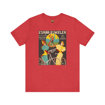 Retro Dutch Bicycle Tee | España Rijwielen Poster (1912)