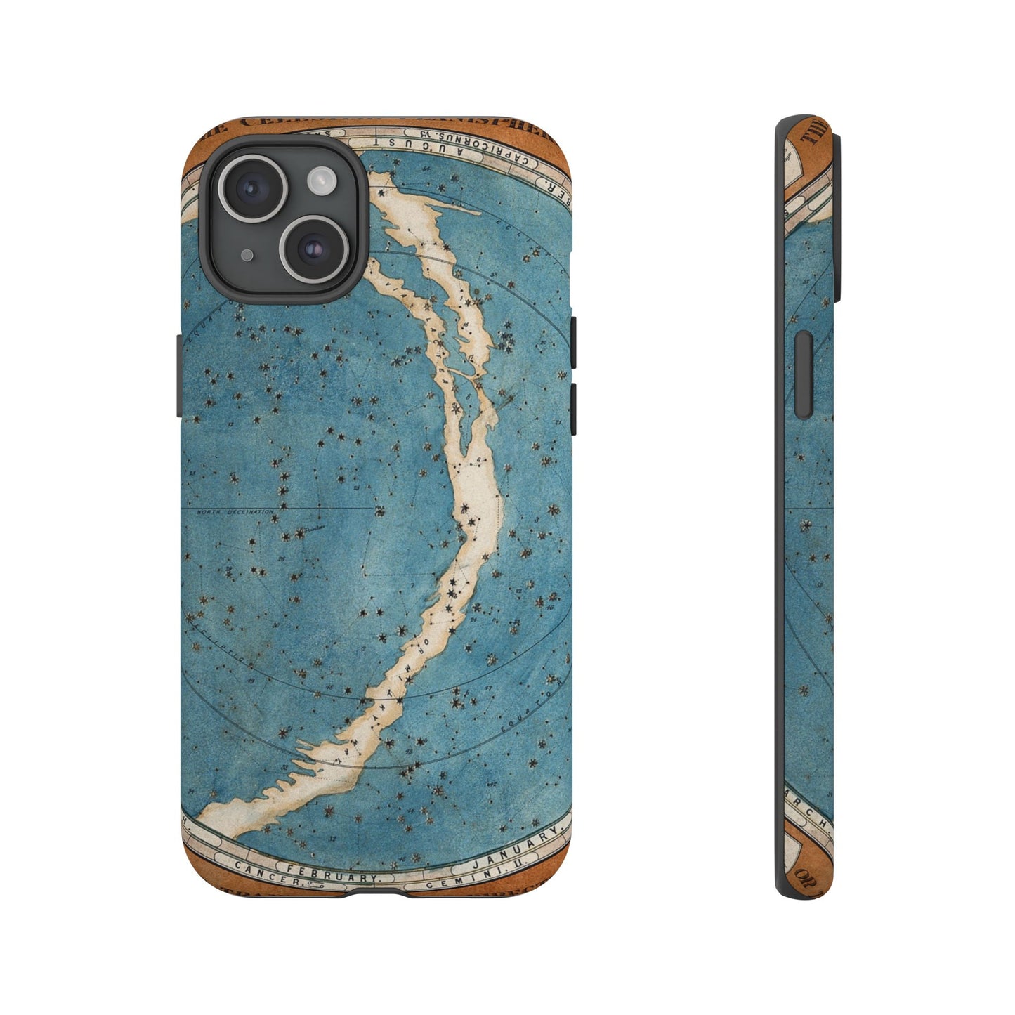 Vintage Star Map Celestial iPhone Case