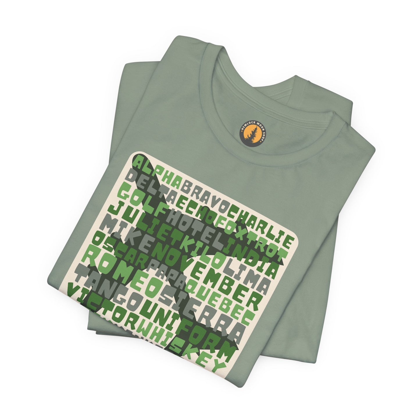 Green Alpha Bravo Charlie Tee