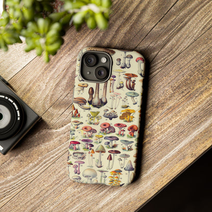 Antique Forager Fungi iPhone Case
