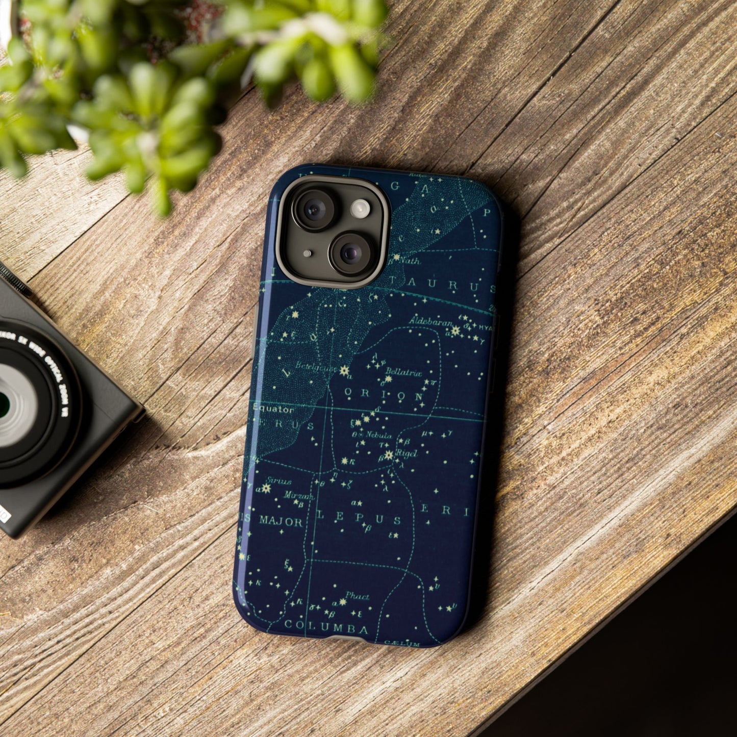 Stargazer Orion iPhone Case | Vintage Constellations Map
