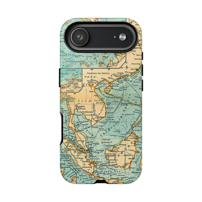 South China Sea Antique Map iPhone Case