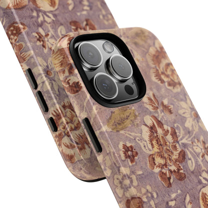 Vintage Lavender & Rose Fruit & Floral iPhone Case