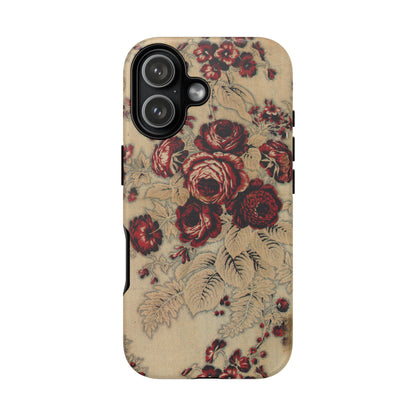 Red Roses Vintage iPhone Case
