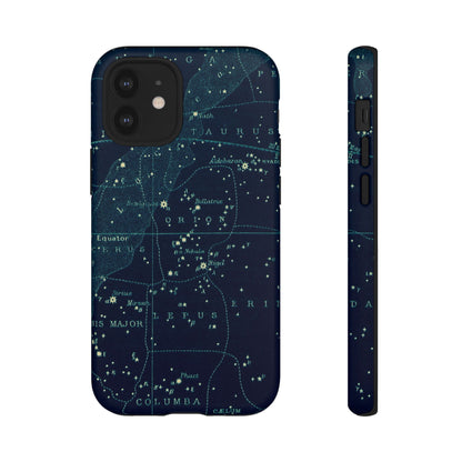 Stargazer Orion iPhone Case | Vintage Constellations Map